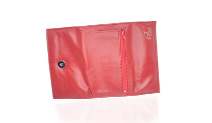 L.E. Grande Red Wallet