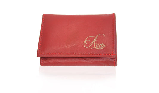 L.E. Unique Red Wallet